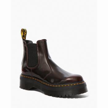 Dr Martens Férfi 2976 Arcadia Chelsea Csizma Bordó